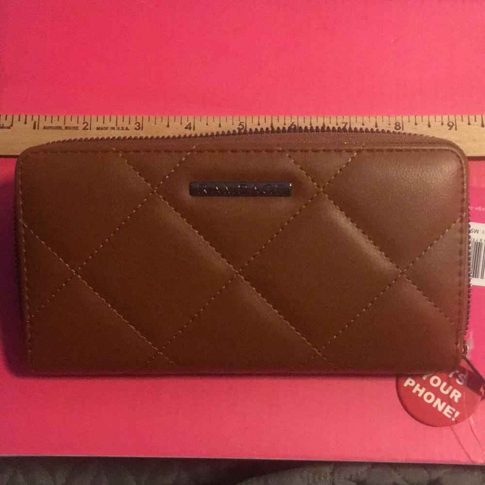 Rampage wallet- NWT- holds cell phone Reg $38